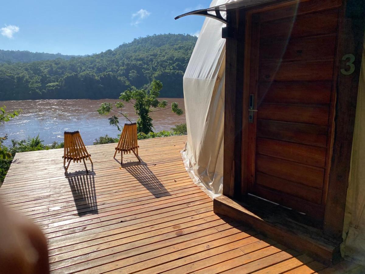 Saltos del Moconá La Mision Mocona - Lodge De Selva מראה חיצוני תמונה